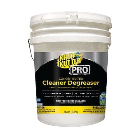 Rust-Oleum Degreaser, Krud Kutter Pro, 5 gal, Concentrate 352257